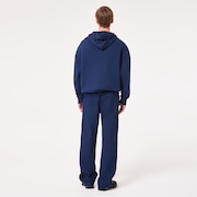 Dual French Terry Hoodie - Team Navy