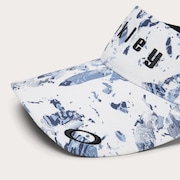 Elevate Graphic Visor 25.0 - White