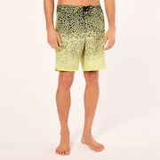 Session Rc 19" Boardshort - Gradient Crackle Black/Yellow