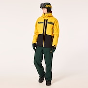 Tc Reduct Earth Shell Jacket - Amber Yellow/Hunter Green