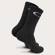 Ellipse Crew Sock - Blackout