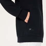 Skull Bulge H/Z Pullover Fleece - Blackout