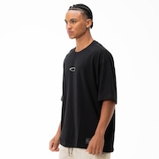 Camiseta Oakley Teeth Footprint - Blackout