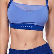 Just Enough Sports Bra - Dusty Blue