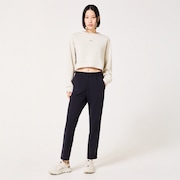 Radiant Peach Fleece Cropped 1