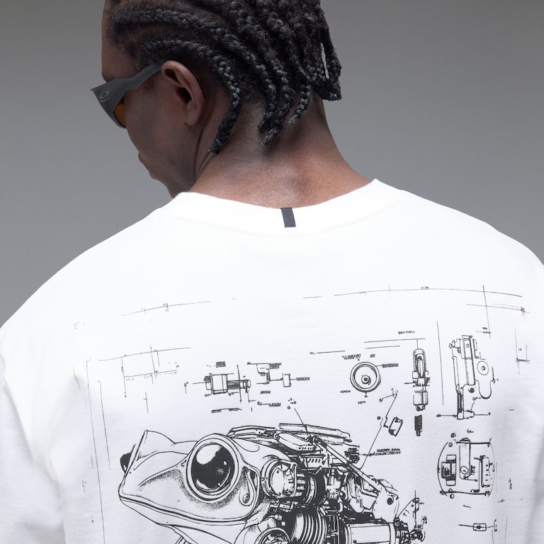 Animatronic Frog LS Tee - White