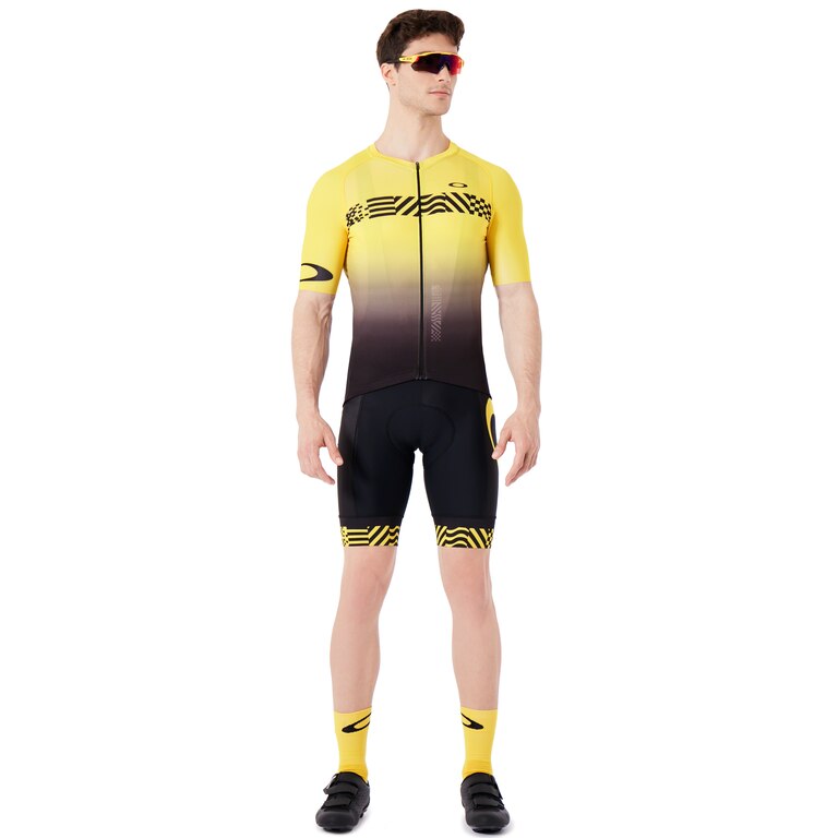 Colorblock Bib - Black/Yellow