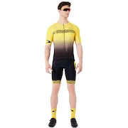 Colorblock Bib - Black/Yellow