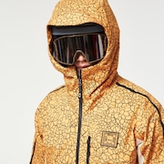 Tc Gunn 2.0 Rc Shell Jacket - Yellow Crackle Pt/White