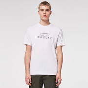 3D Bark Tee - White
