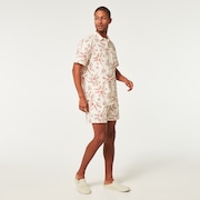 Deco Palms Rc Beachshort - Three Lines Palms Arctic