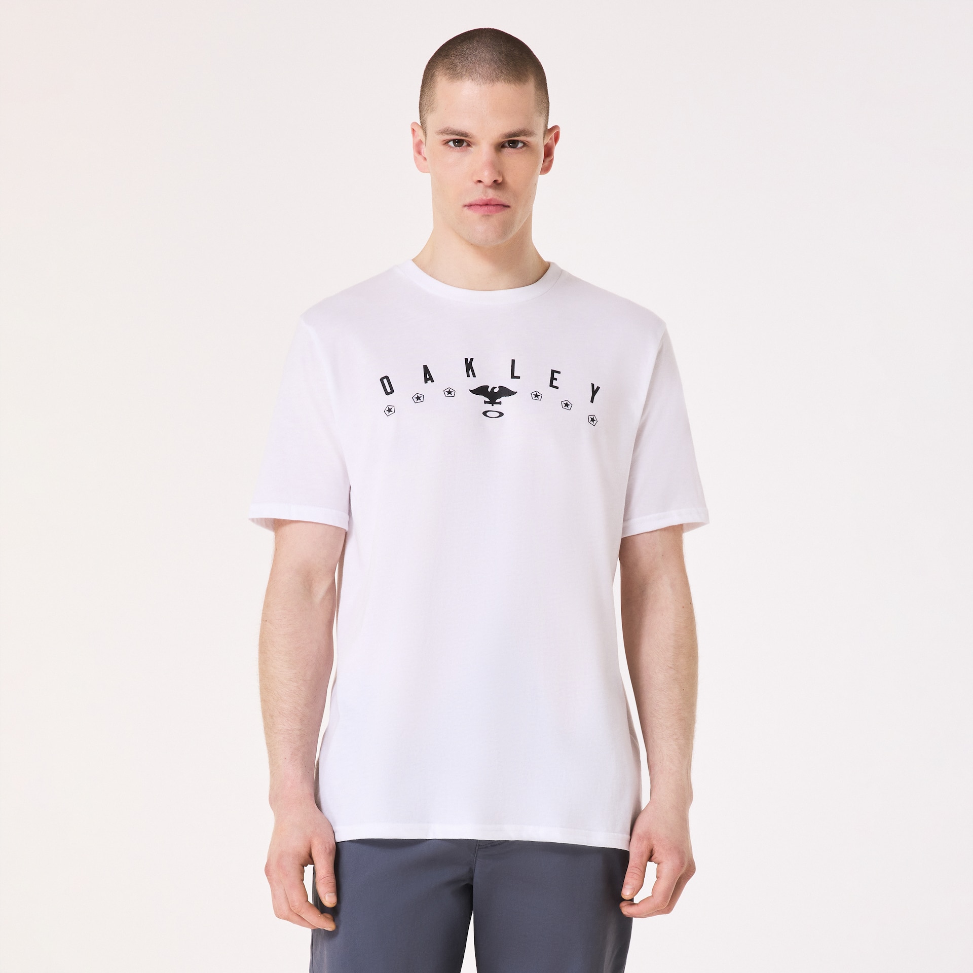 Oakley Men's Si Soaring Star Tee - White Size: S