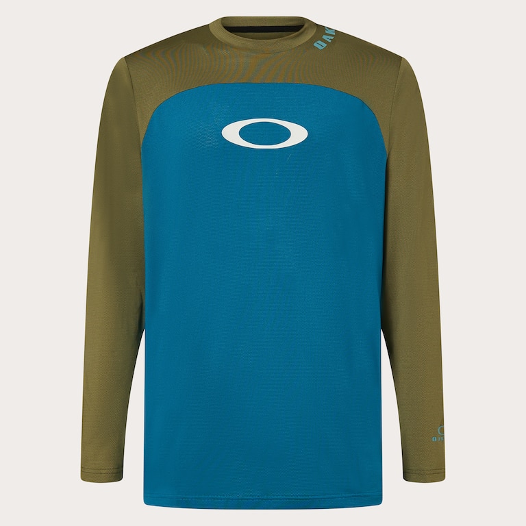Free Ride Rc LS Jersey - Army Green/New Balsam