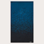 Borealis Neck Gaiter - Monogram Gradient Blue