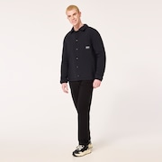 Quilted Sherpa Jacket - Blackout