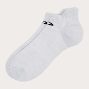 Ankle Tab Sock - White/Cool Gray Heather