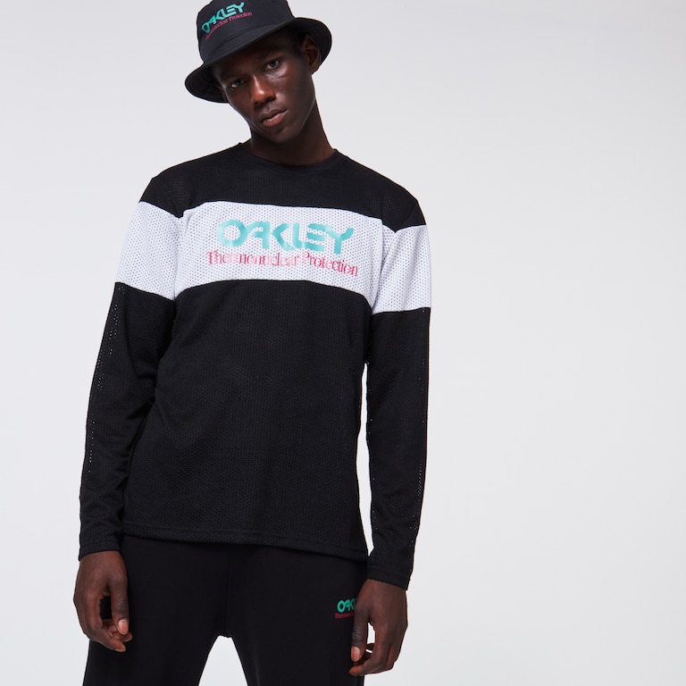 TNP Fiery Stripe LS Tee - Blackout