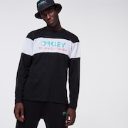 TNP Fiery Stripe LS Tee - Blackout