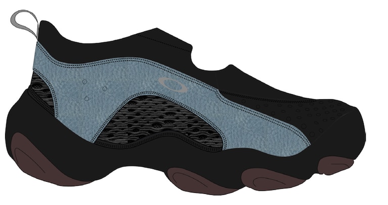 oakley factory team サンダル Oakley Factory Team Flesh Sandal in Split Blue | Oakley® US