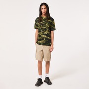 Bark New Short Sleeve - Tiger Camo Green