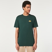 Peak Ellipse Tee - Hunter Green