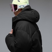 W. Icicle Cropped Jacket​ - Pitch Black