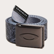 Ellipse Web Belt - Aop Mountain Black Cement