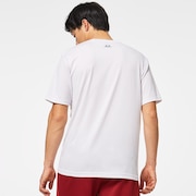 Atomic Ellipse Tee - White
