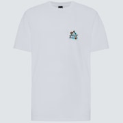 Space Polygon Tee - White