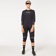 Wmns  Factory Pilot LS Jersey - Blackout