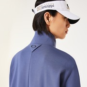 Skull Bulge H/Z Pullover Fleece - Blue Tar