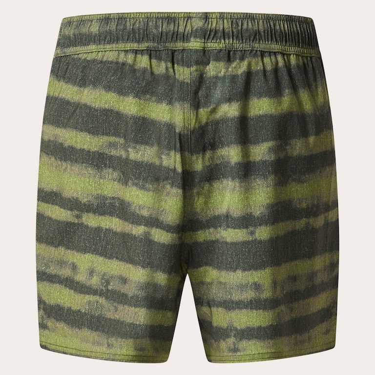 Blur Stripes Rc 16" Beachshort - Blurred Stripe Green