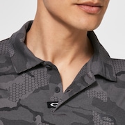 Oakley Jaquard Camo Polo - Blackout