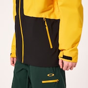 Tc Reduct Earth Shell Jacket - Amber Yellow/Hunter Green