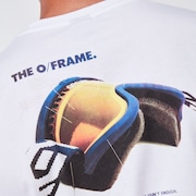Heritage O Frame Tee - White