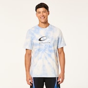 Saturdays NYC X Oakley SS Tee - Tie Dye Light Blue