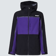 Evocative Shell Jacket - Blackout/Deep Violet