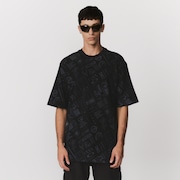 Camiseta Oakley O-Mania Full Print - Blackout