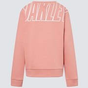 Enhance Qd Fleece Crew Ytr 4.0 - Coral Marle