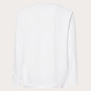 Slant Logo Print L/S Tee 12.0 - White