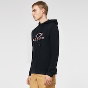 Bark FZ Hoodie 2.0 - Black/American Flag