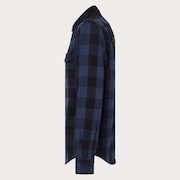 Terraformic LS Button Down - Black/Blue Check