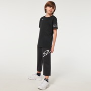 （子供用) Striking Qd S/S Tee Ytr 1.0 - Blackout