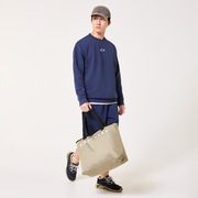 Foundational Fleece L/S Crew 4.0 - Foggy Blue