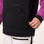 Tnp Nose Grab Softshell Hoodie - Blackout/Ultra Purple