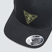 SI LOGO SNAPBACK CAP - Black/Dark Brush Logo