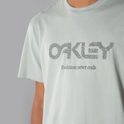 Camiseta Oakley Coral Organic Surf SS - Stone Gray