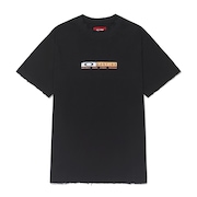 Camiseta Oakley x PIET Caution Ripped - Jet Black