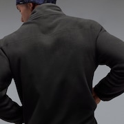 Canopy Polar Zip Sweatshirt​ - Pitch Black