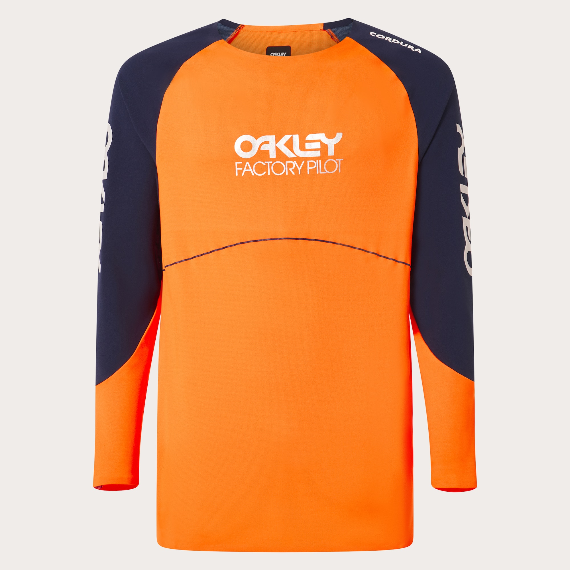 Oakley Maven Scrub LS Jersey in Orange/Blue | Oakley® US